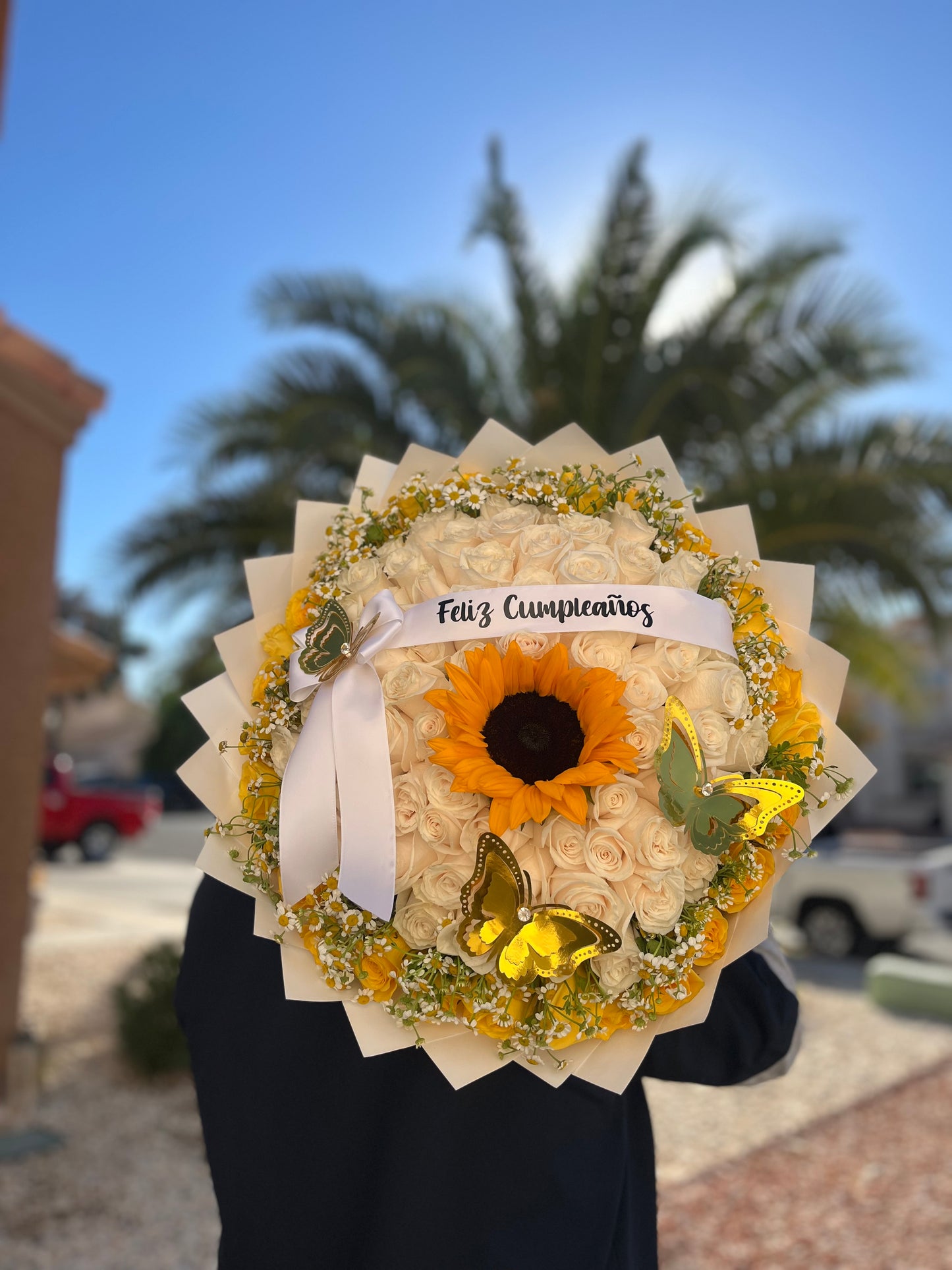100 Warm Sunkissed Bouquet