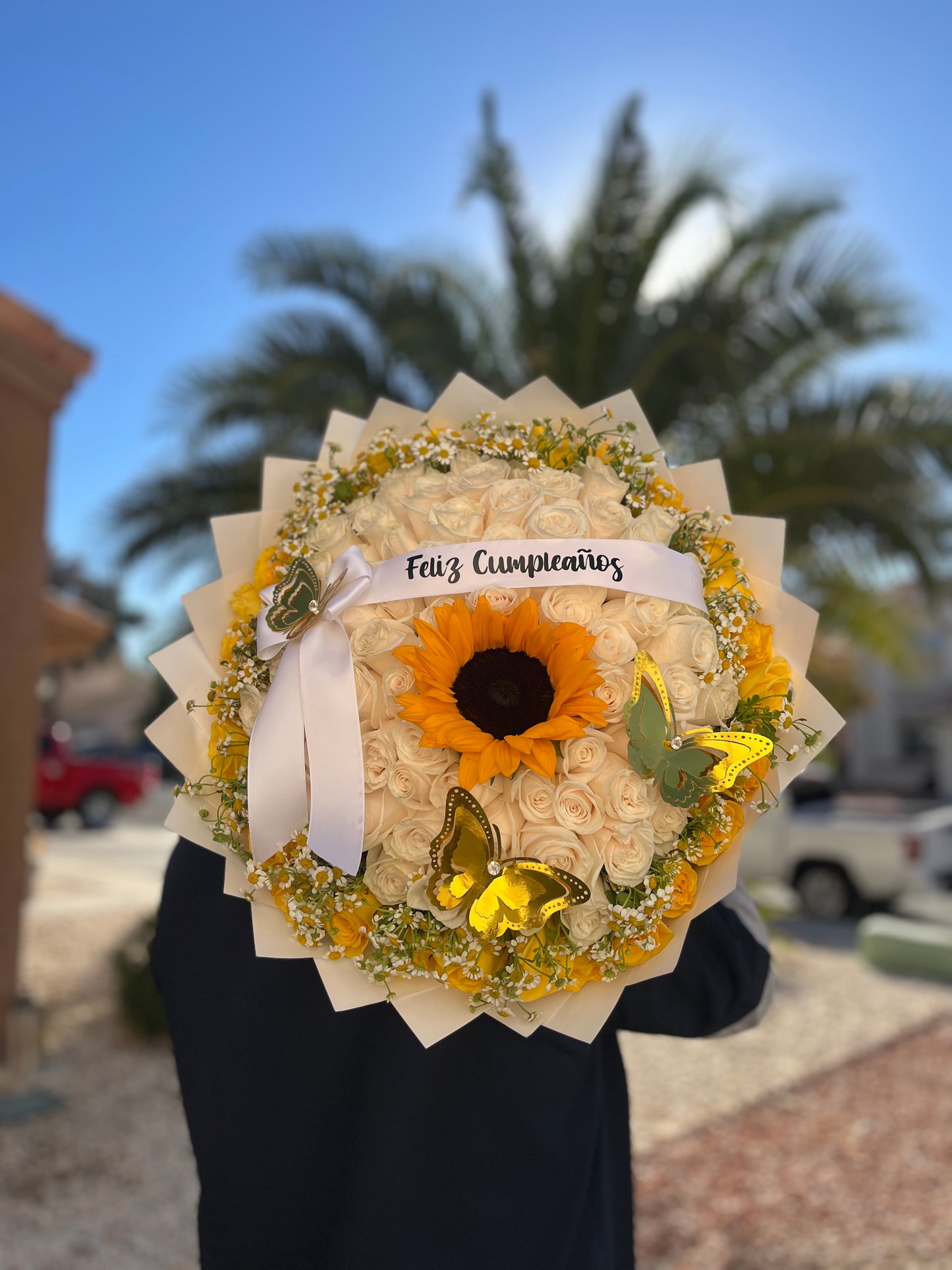 100 Warm Sunkissed Bouquet