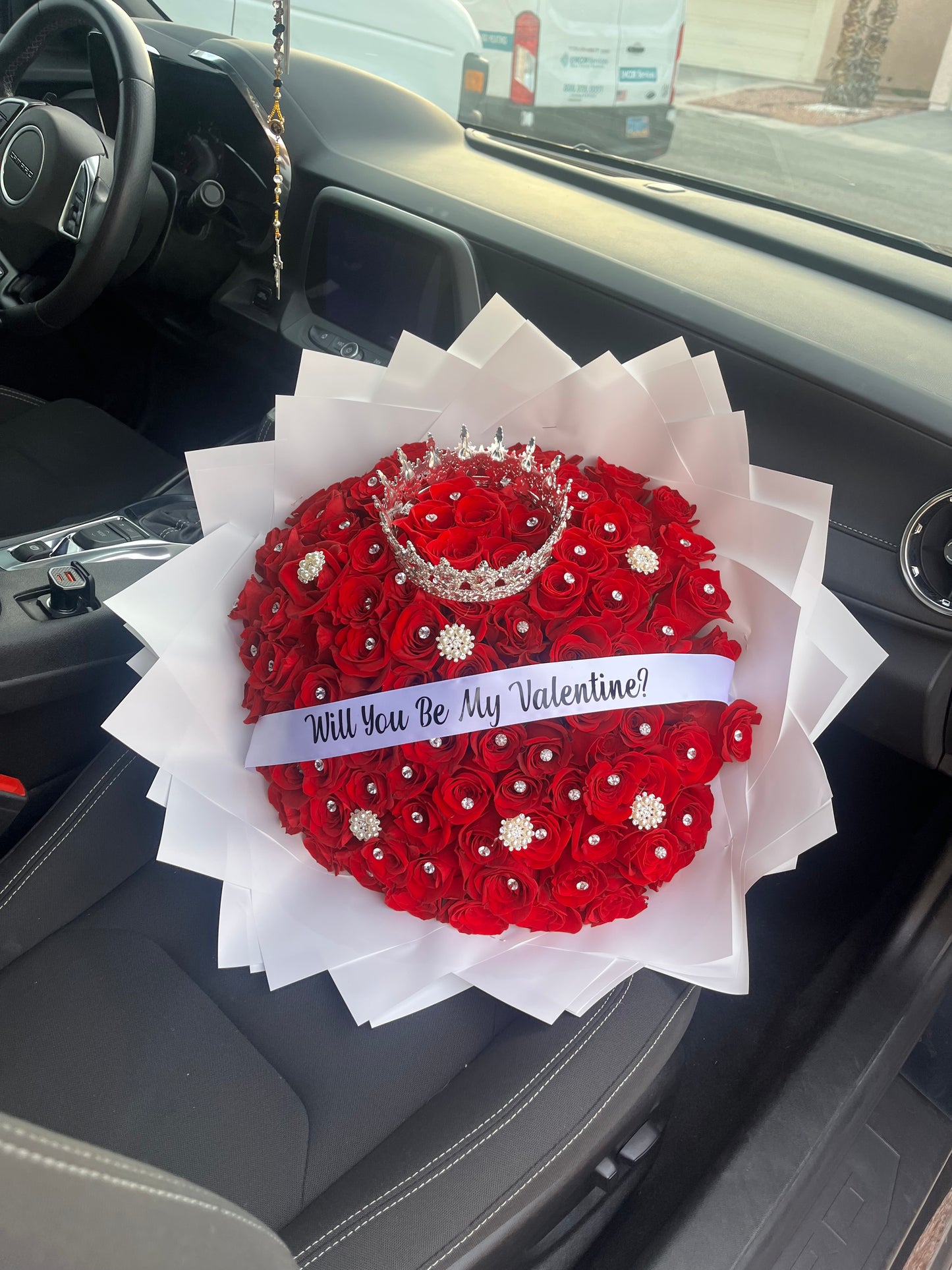 “Will You Be My Valentine?” Bouquet