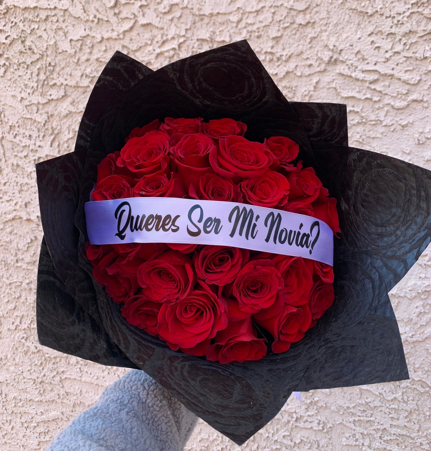 "Quiere's Ser Mi Novia?" - Bouquet