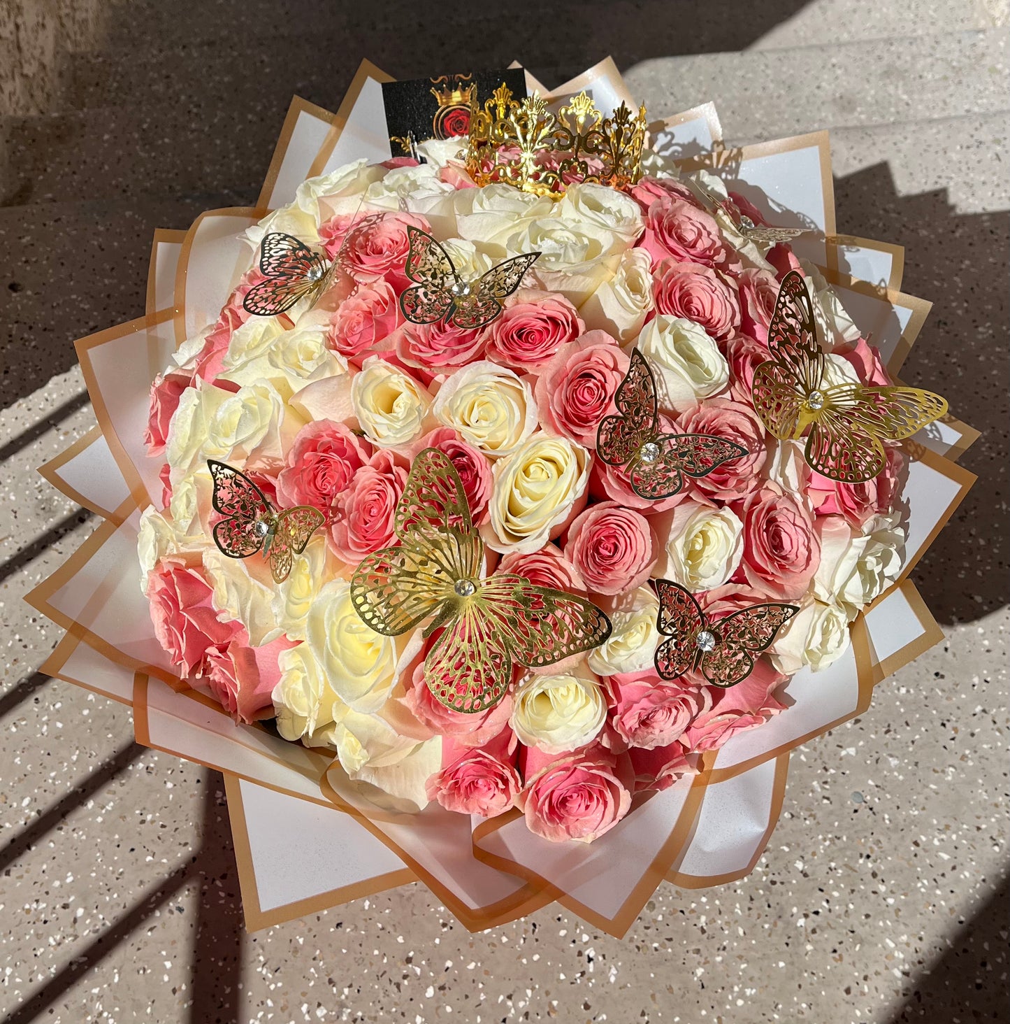 Pink and White Bouquet