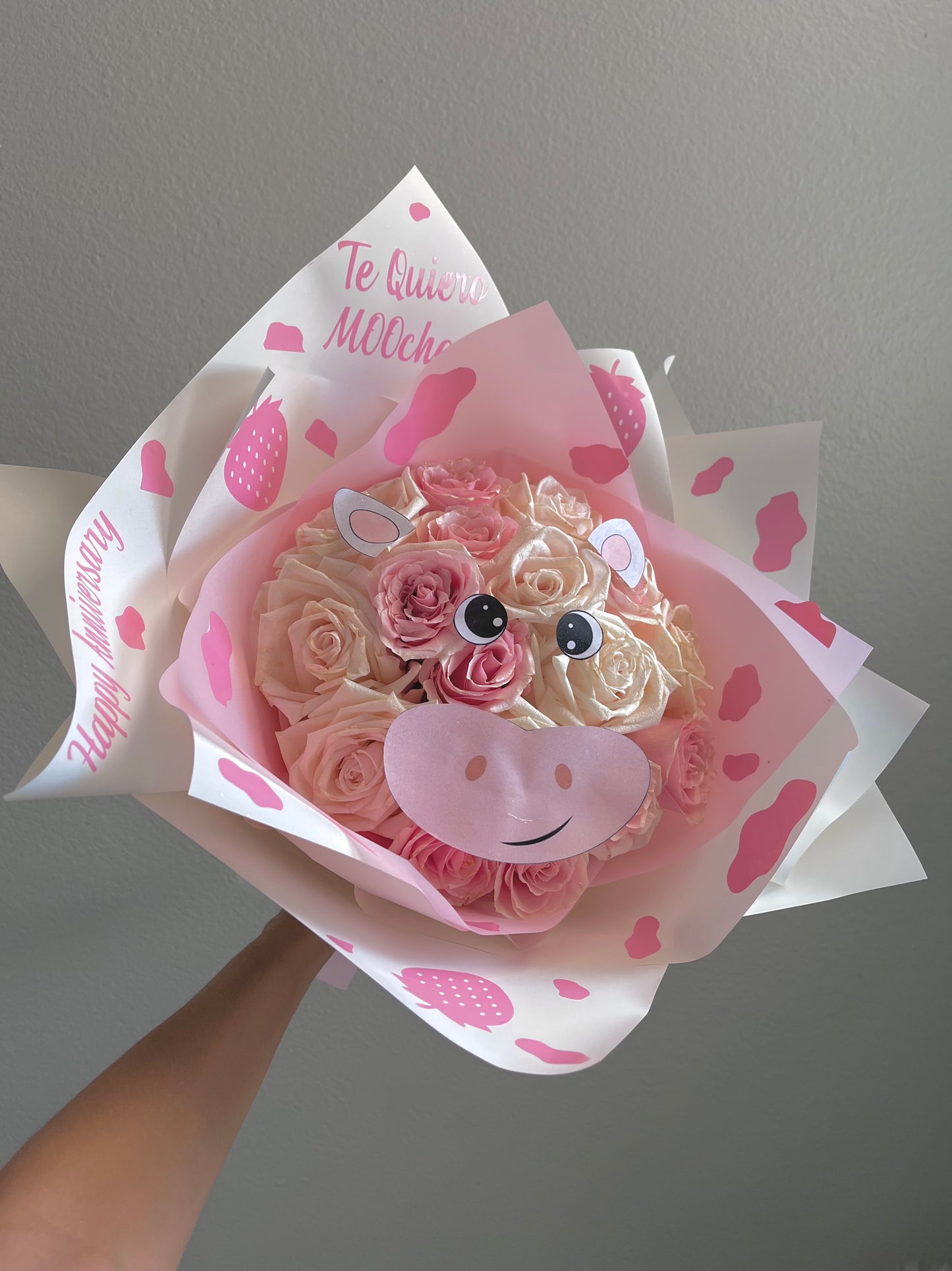 COW PRINT BUCEE'S - STRAW TOPPER – Rose Chic Craft Co